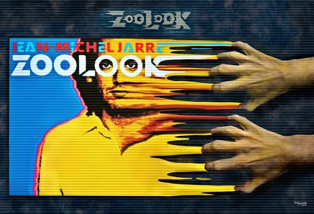 „ZooLook 2020“ – digitales Fan-Art-Bild von teddynash. Das bekannte Albumcover wird durch Hände und horizontale Verzerrungen verfremdet und erhält einen modernen, experimentellen Charakter.