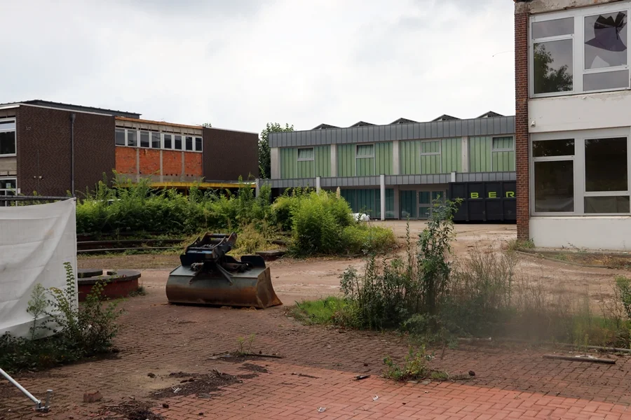 Das Amphitheater auf dem Schulhof der Hauptschule Weeze