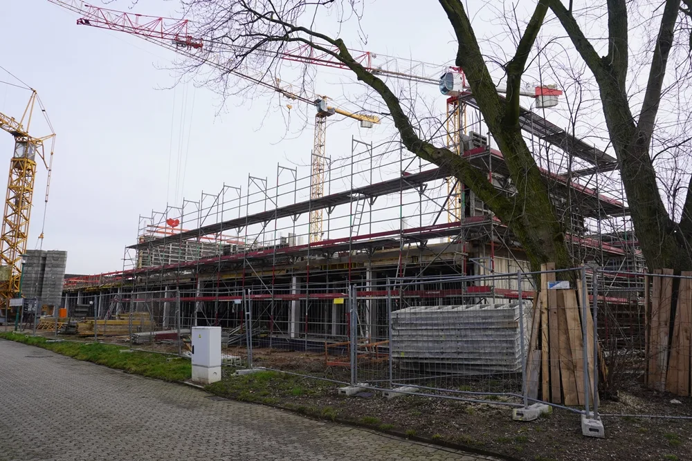 Bauphase vom Rohbau PC-Grundschule Weeze Februar 2026